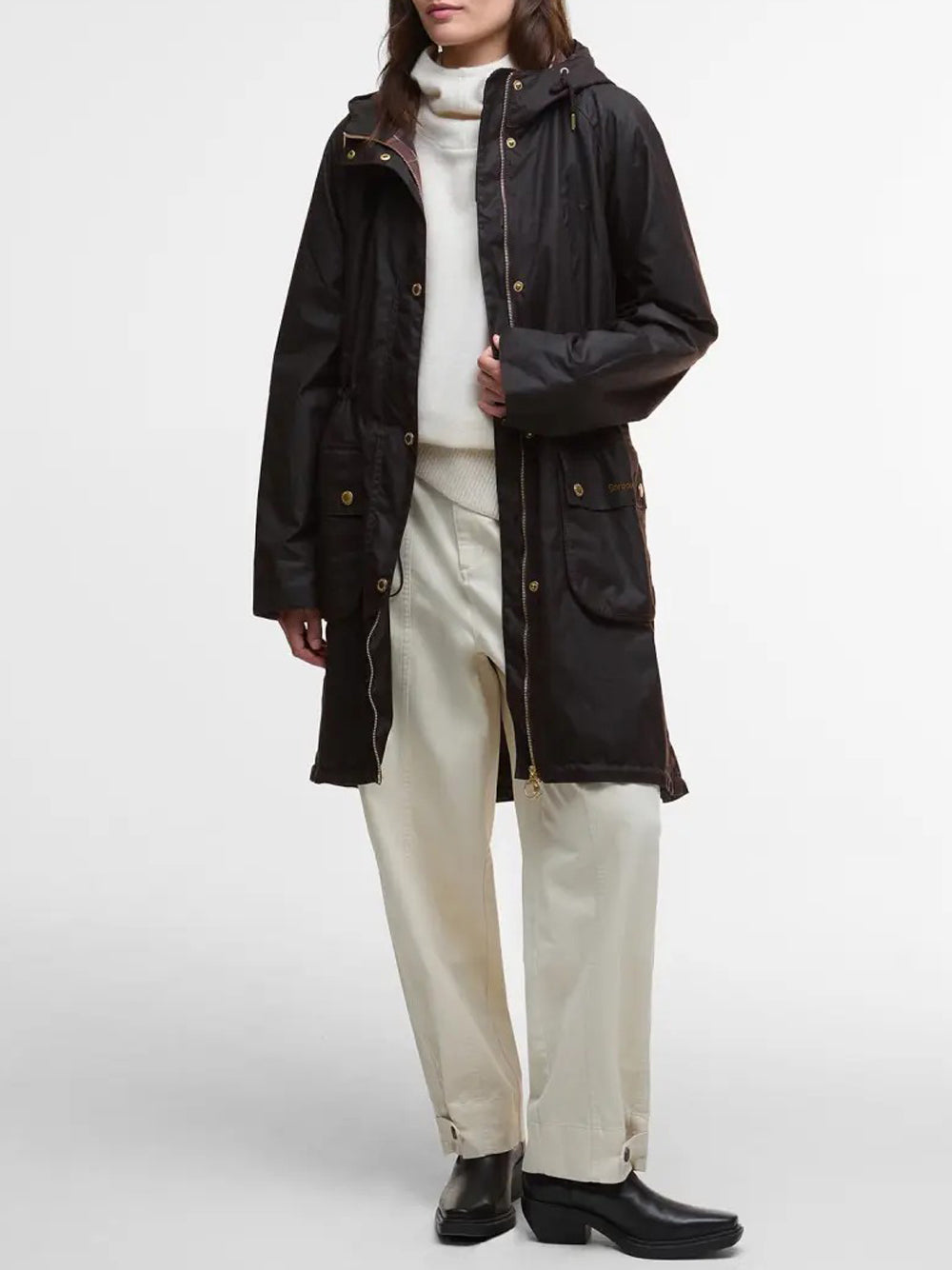 Parka Donna Marcy Beige