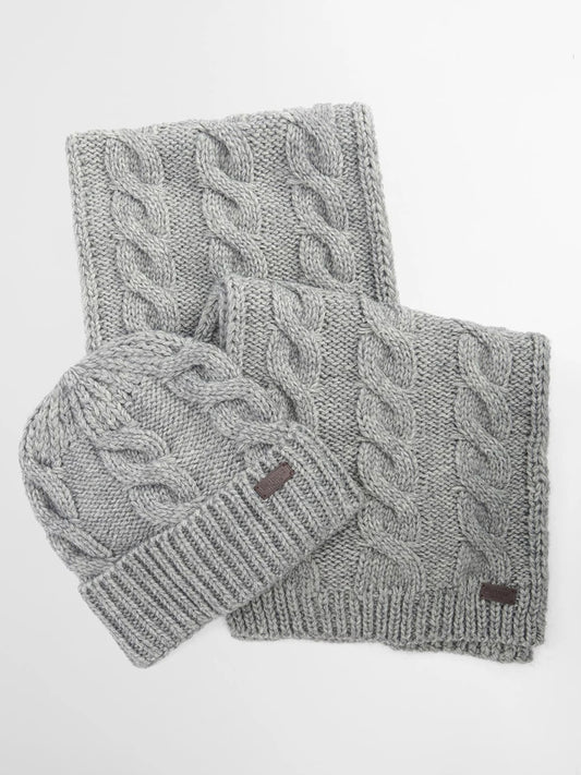 Sciarpa Uomo Jesmond Set Sc+Cap Grigio