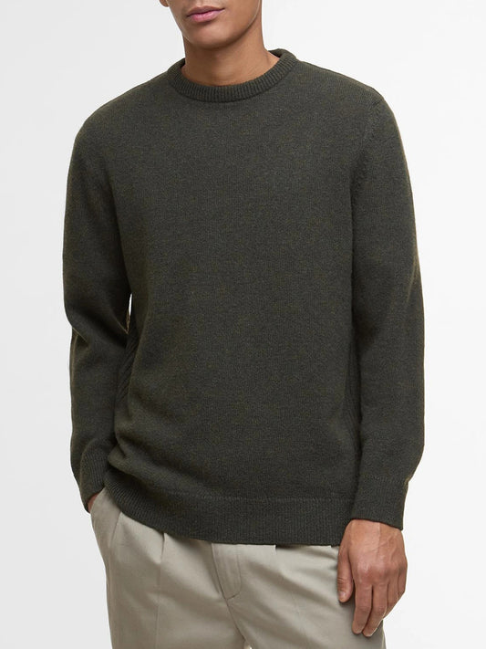 Barbour Pullover Uomo MKN1576 Verde