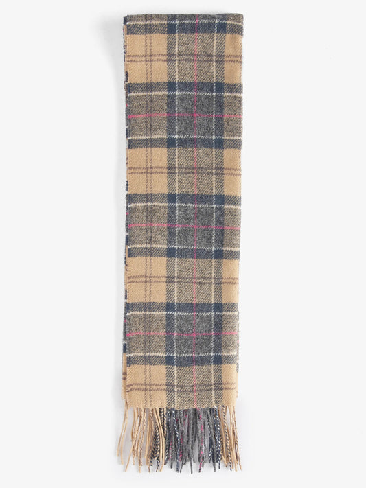 Sciarpa Uomo Tartan Scarf Beige