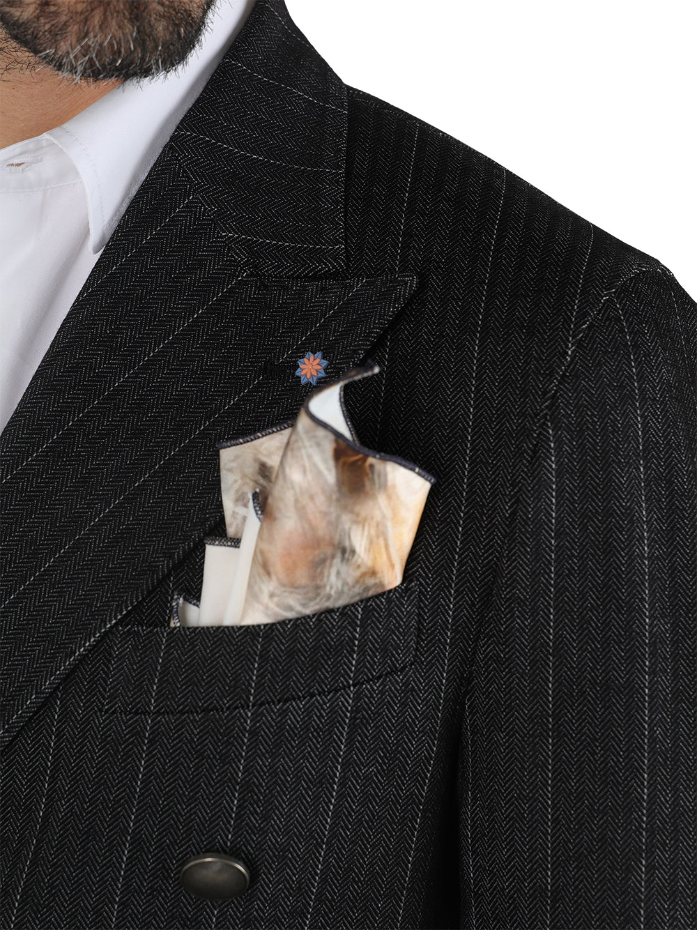 Bharnaba Giacca Uomo Nero