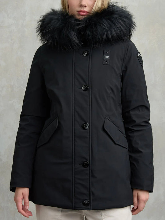 Blauer Giubbino Donna Irma Nero