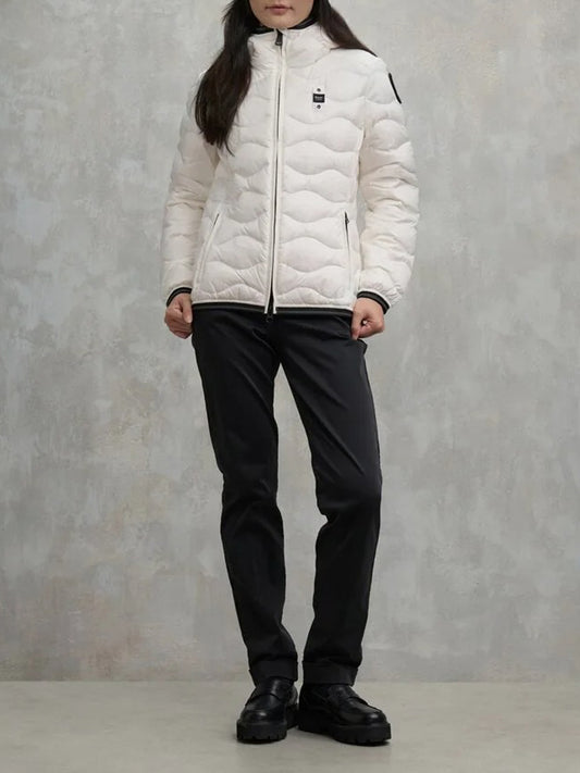 Blauer Giubbino Donna 25WBLDC03095006047 Bianco