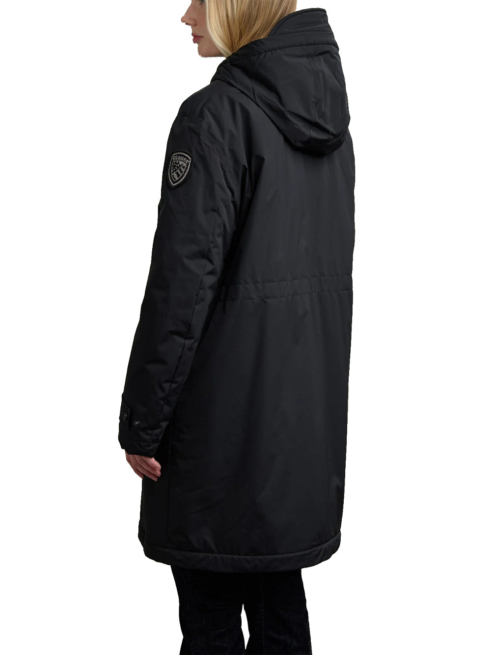 Blauer Impermeabile Donna Payne Nero