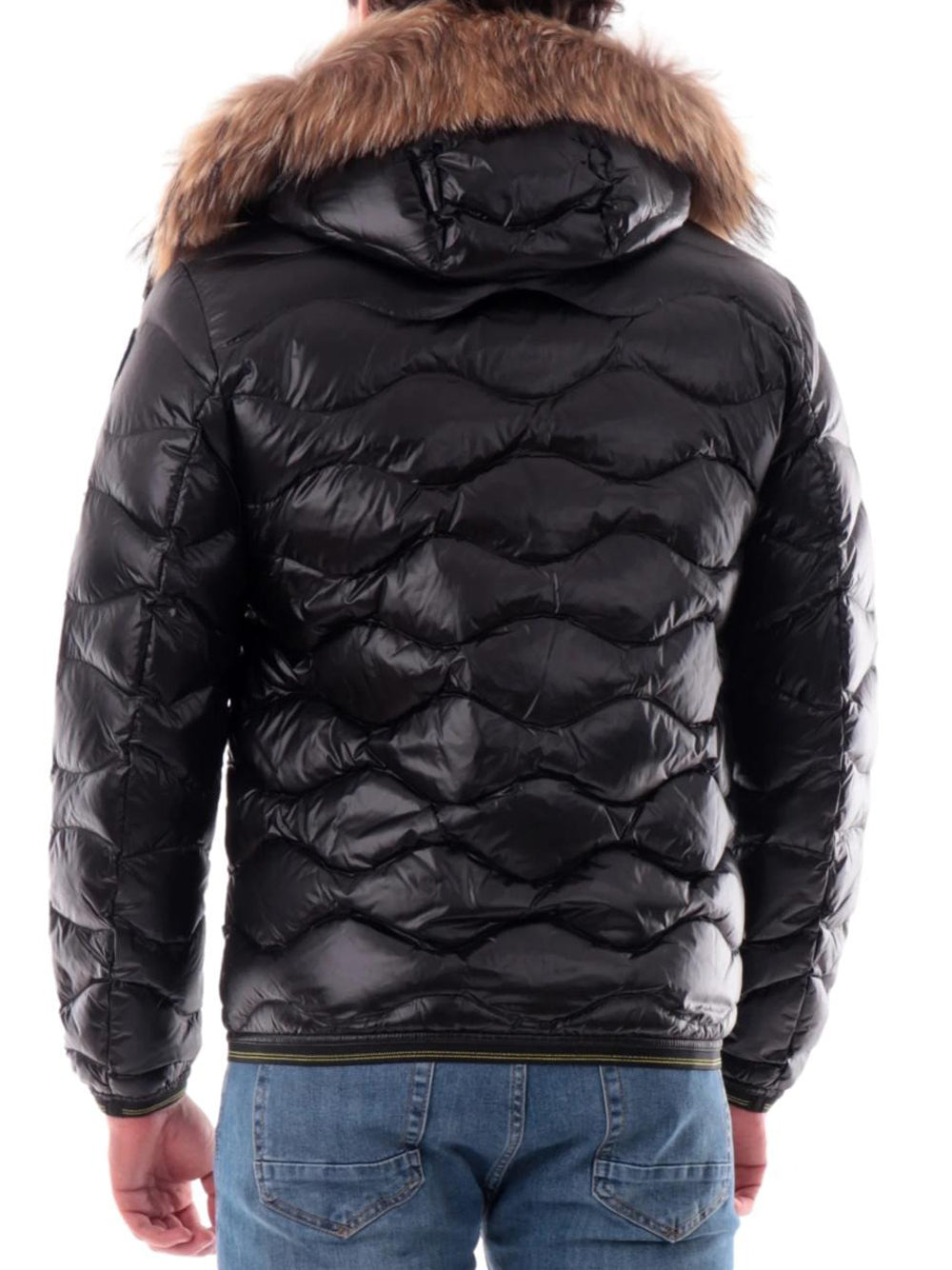 Blauer Giubbino Uomo Wavefur Nero