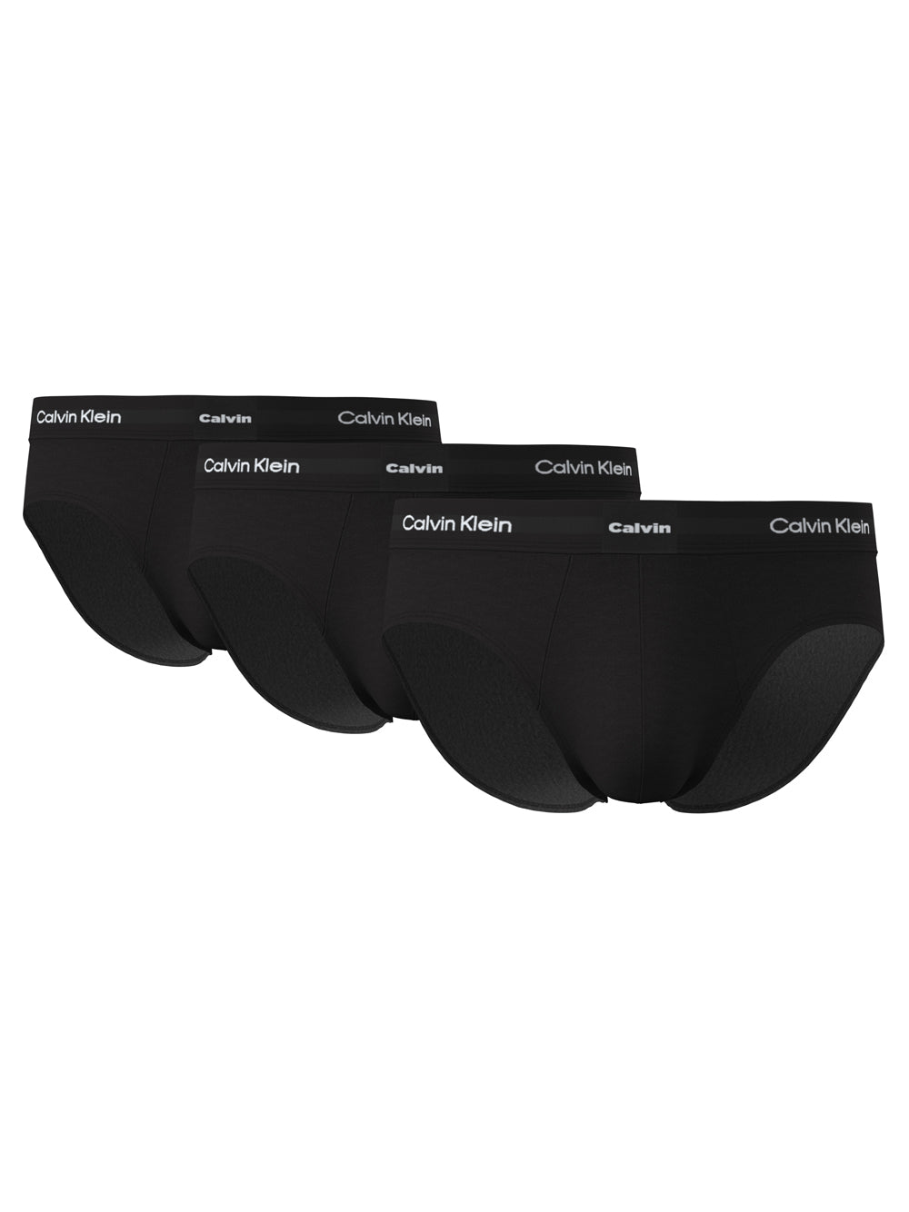 Calvin Klein Slip Uomo Hip Brief 3Pk Nero