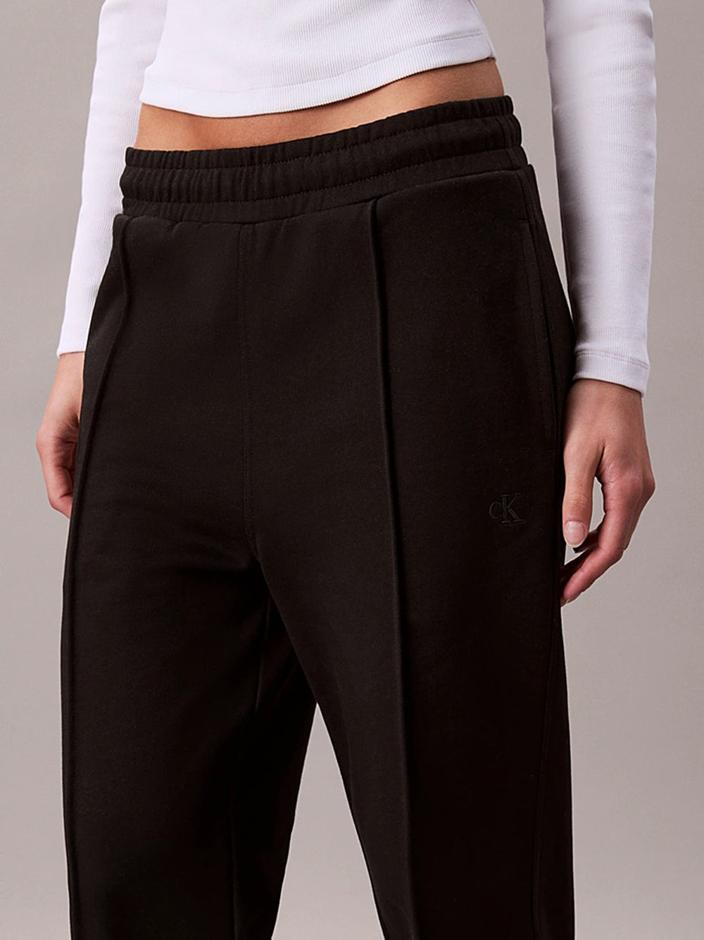 Calvin Klein Pantalone Donna LV047B240G Nero