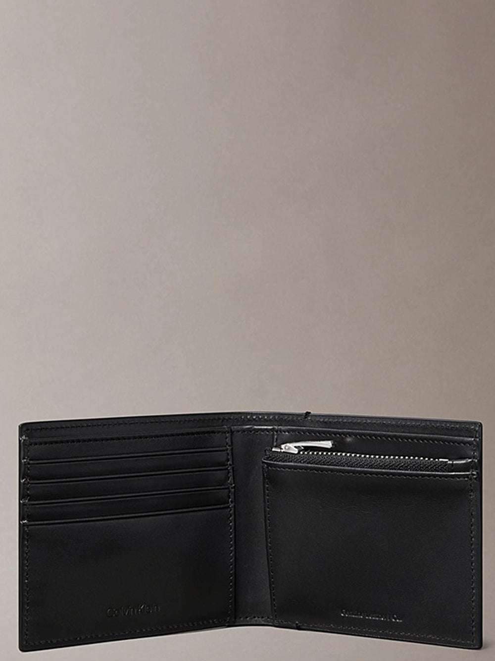 Portafoglio Uomo Plaque Billfold Nero