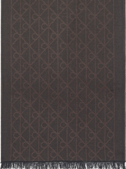 Sciarpa Unisex Tonal Lw Scarf Marrone