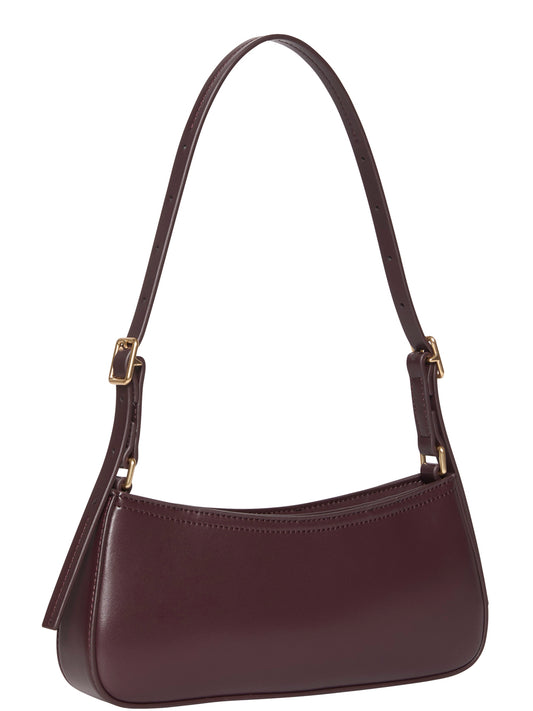 Calvin Klein Borsa a Spalla Donna Small Shoulder Bag Bordeaux