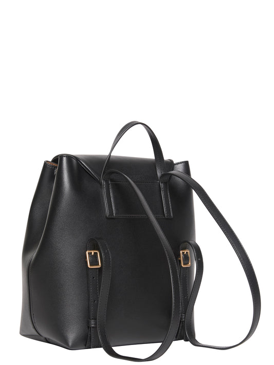 Calvin Klein Zaino Donna Flap Backpack Nero