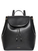 calvin klein zaino donna flap backpack nero 9415591