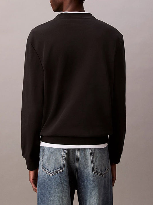 Calvin Klein Felpa Girocollo Uomo LV04RC273G Nero