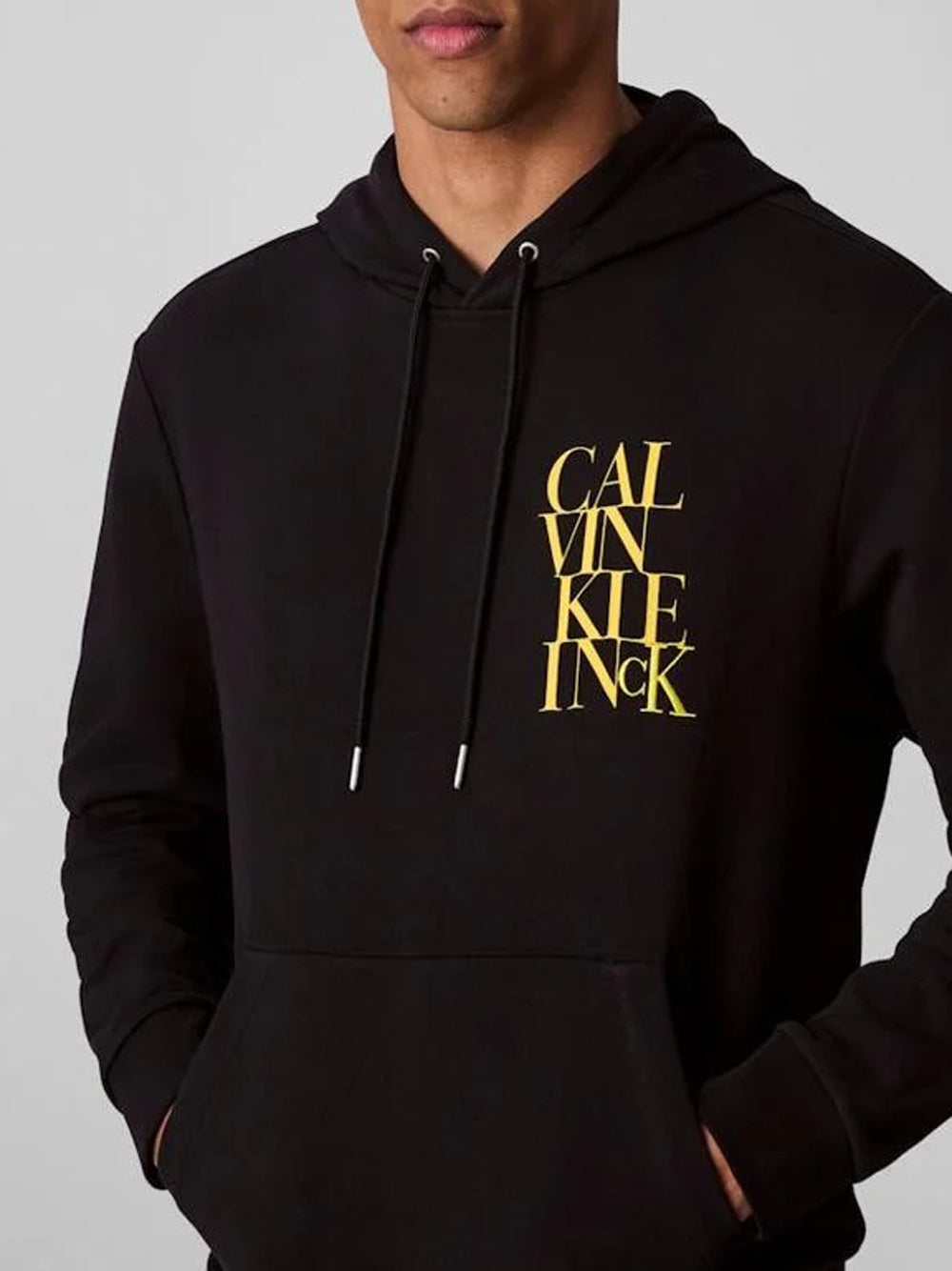 Calvin Klein Felpa Cappuccio Uomo LV04RC283G Nero