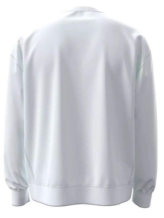 Calvin Klein Felpa Girocollo Uomo LV04RC284G Bianco