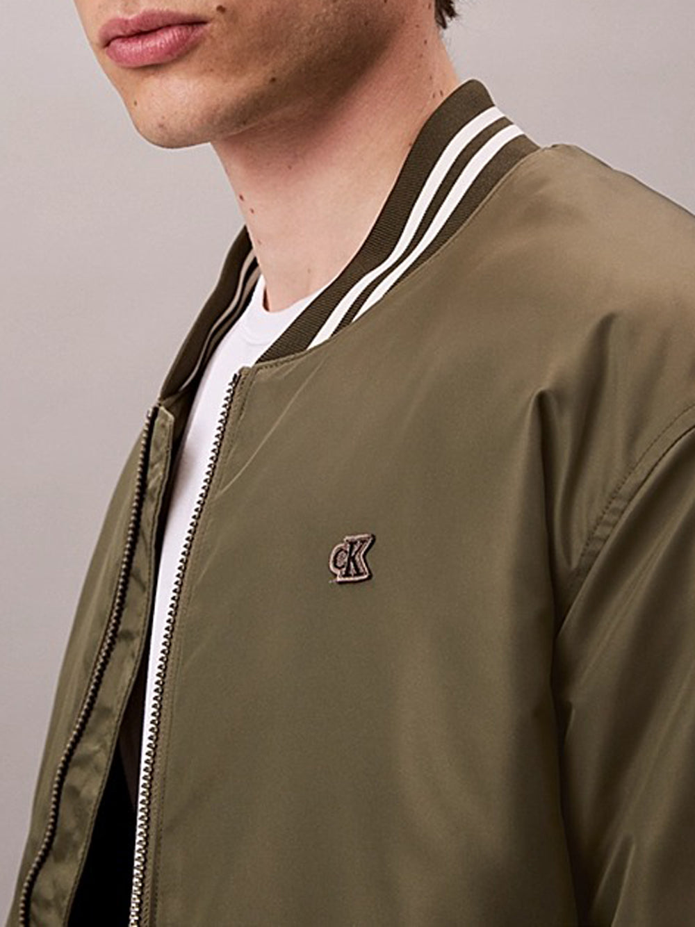 Calvin Klein Bomber Uomo Verde oliva