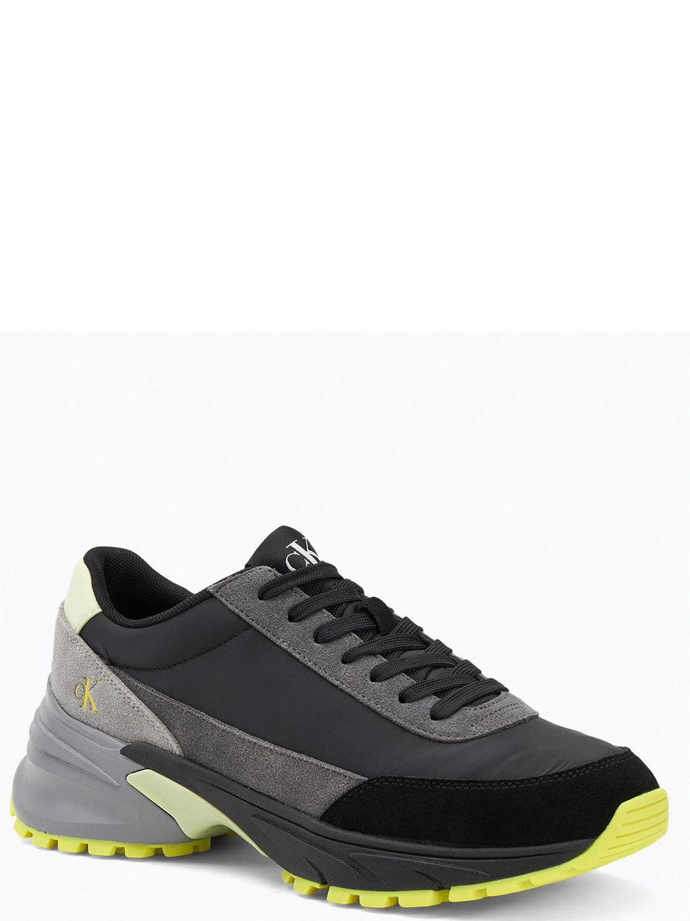 Sneakers Uomo Nero / Granito / Verde Lime