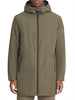 ciesse piumini giubbino uomo hoodie coat olive scuro 3865239
