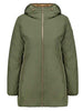 ciesse piumini giubbino donna hoody reversible coat verde militare 9232530