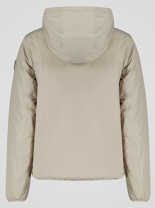 Ciesse Piumini Giubbino Donna Hoodie Jkt Beige