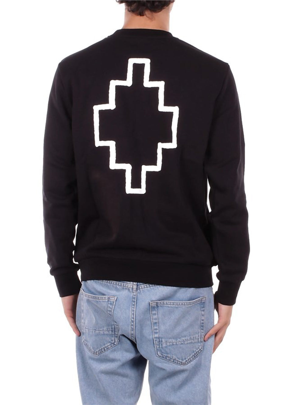 County of Milan Felpa Girocollo Uomo Nero