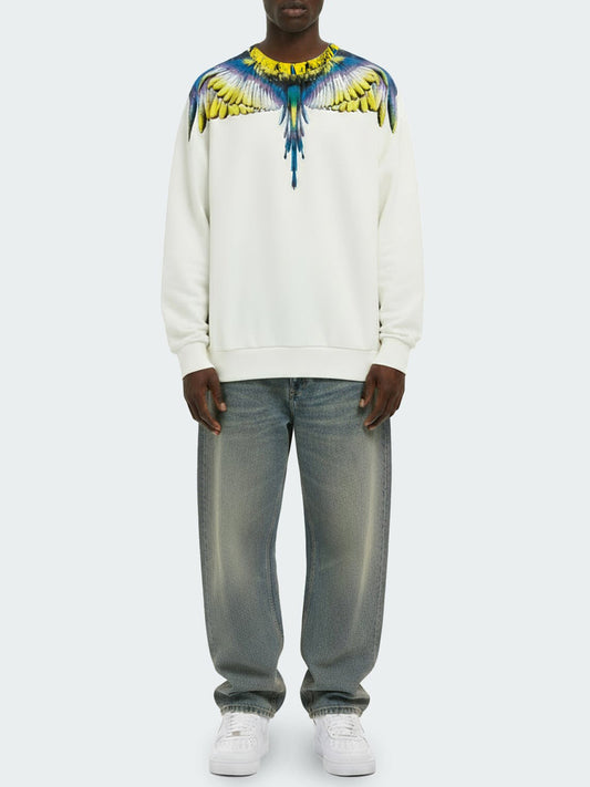 County of Milan Felpa Girocollo Uomo F5CAMASW061 Beige