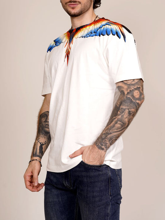 County of Milan T-shirt Uomo Crema