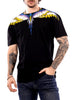 county of milan t shirt uomo nero 974482