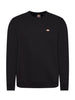 dickies felpa girocollo uomo oakport nero 624944