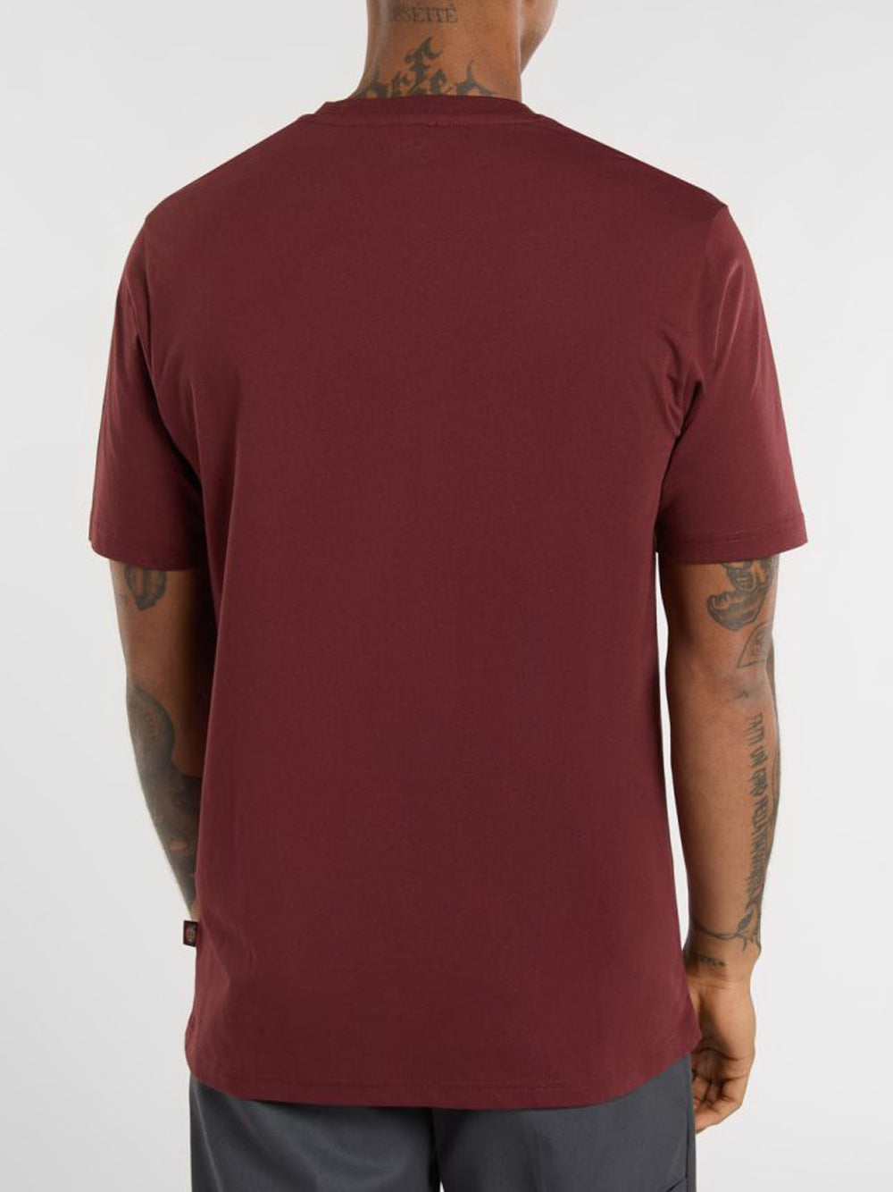 Dickies T-shirt Uomo Mapleton Bordeaux