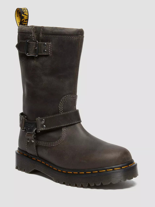 Stivaletti Donna Anistone Hi Black Wanama Grigio