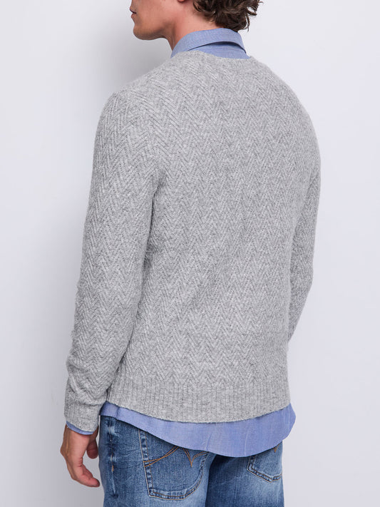 Gaudi Pullover Uomo Grigio