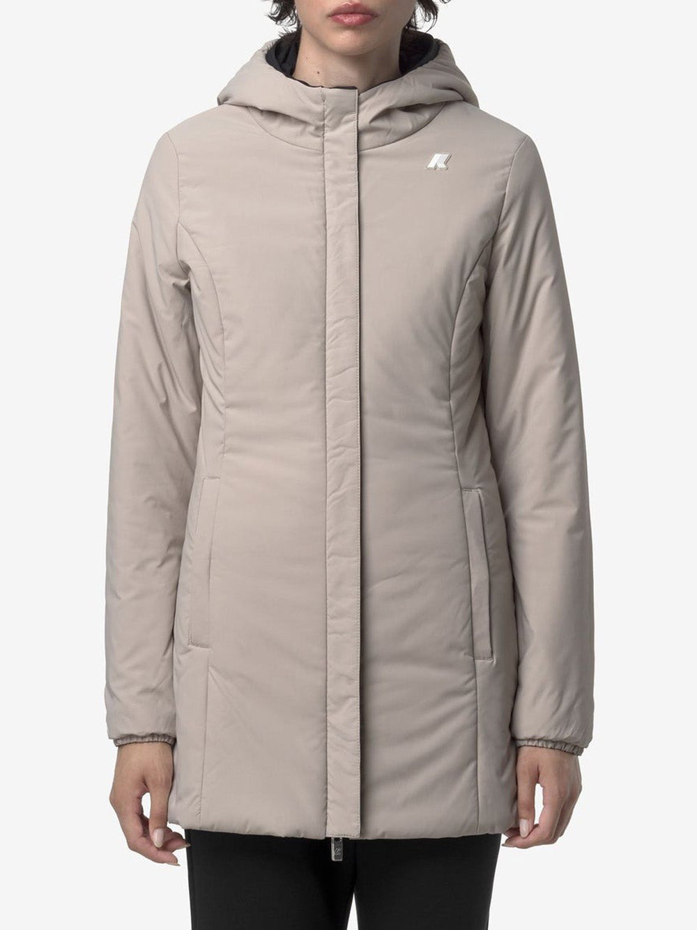 K-way Giubbino Donna Denise St Warm Double Nero