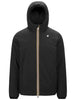 k way giubbino uomo jack st warm double nero 5256590