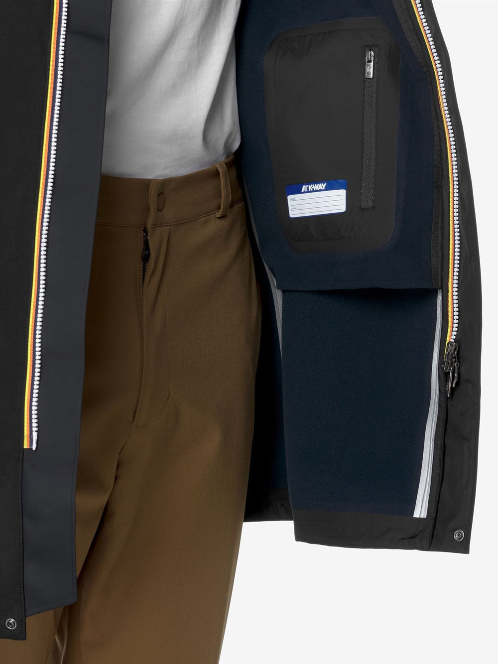 K-way Giubbino Uomo Thomas Bonded Nero