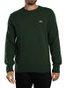 lacoste pullover uomo ah2916 verde 4899453