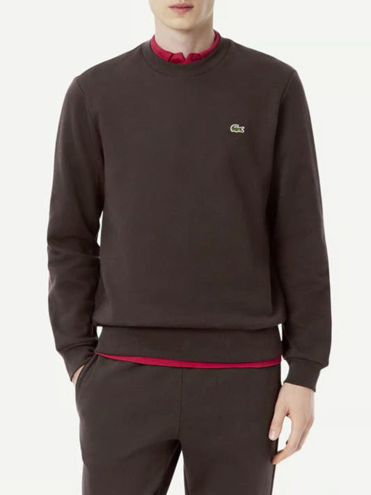 Lacoste Pullover Uomo Marrone