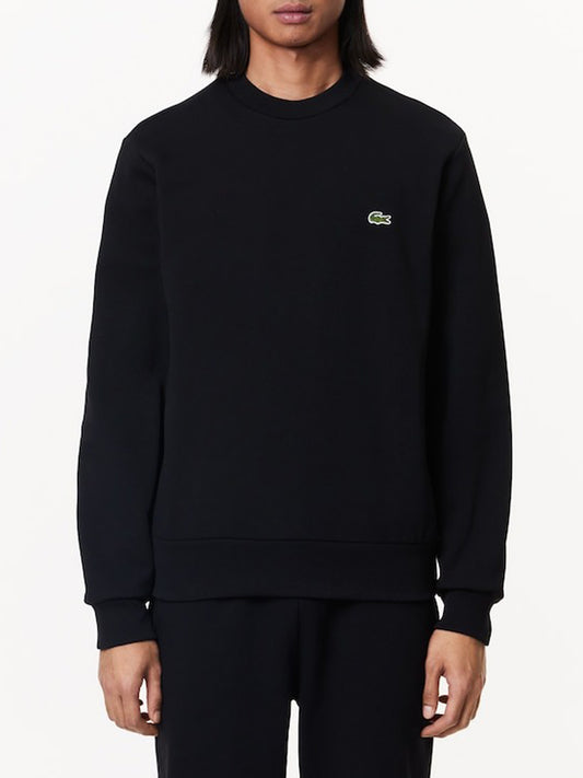 Lacoste Felpa Girocollo Uomo SH9608 Nero