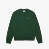 lacoste felpa girocollo uomo verde 5909154