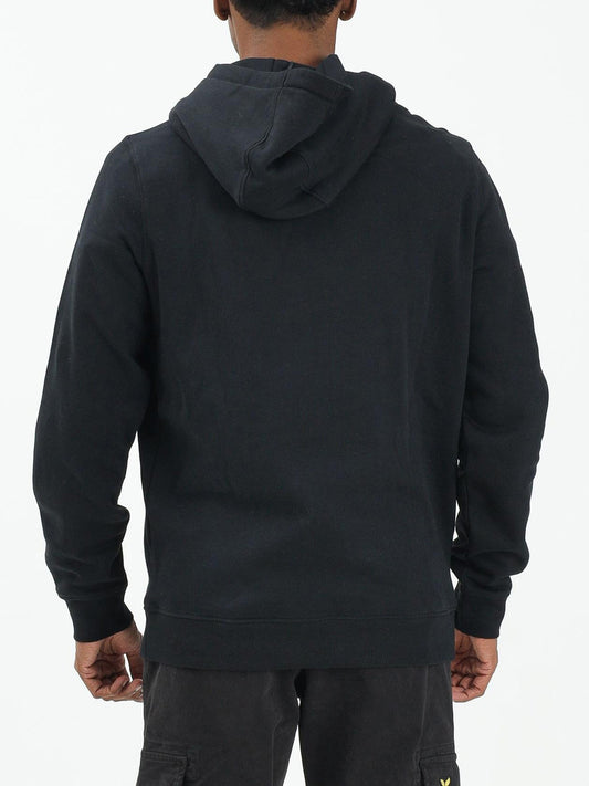 Lyle & Scott Felpa Cappuccio Uomo Nero