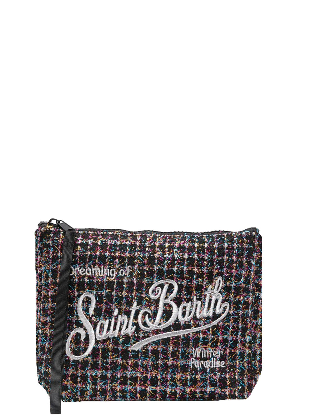 MC2 Saint Barth Borsa Pochette Unisex Lurex Nero