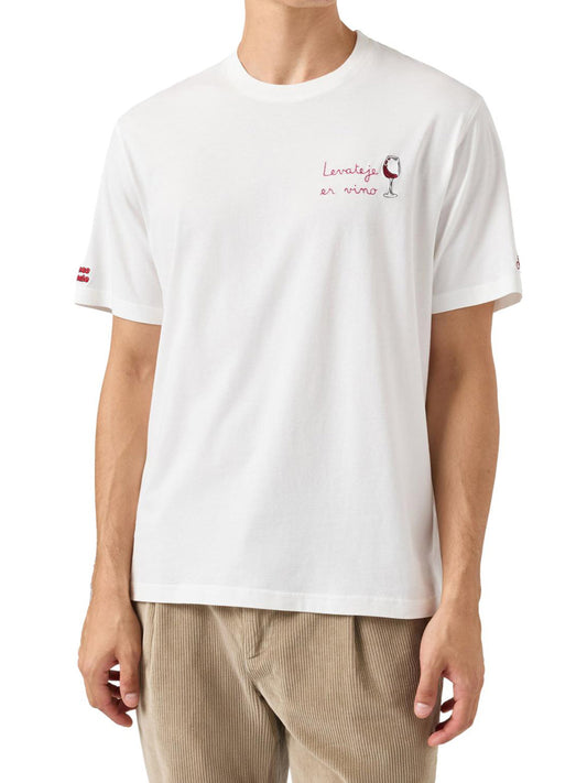 MC2 Saint Barth T-shirt Uomo Arnott Bianco