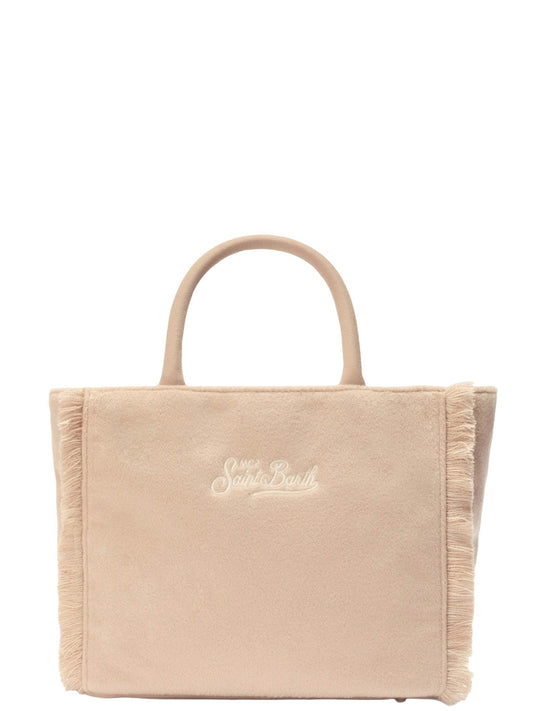 MC2 Saint Barth Borsa a Mano Donna Colette Felt Beige