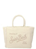 mc2 saint barth borsa a mano donna colette felt bianco ottico 820450