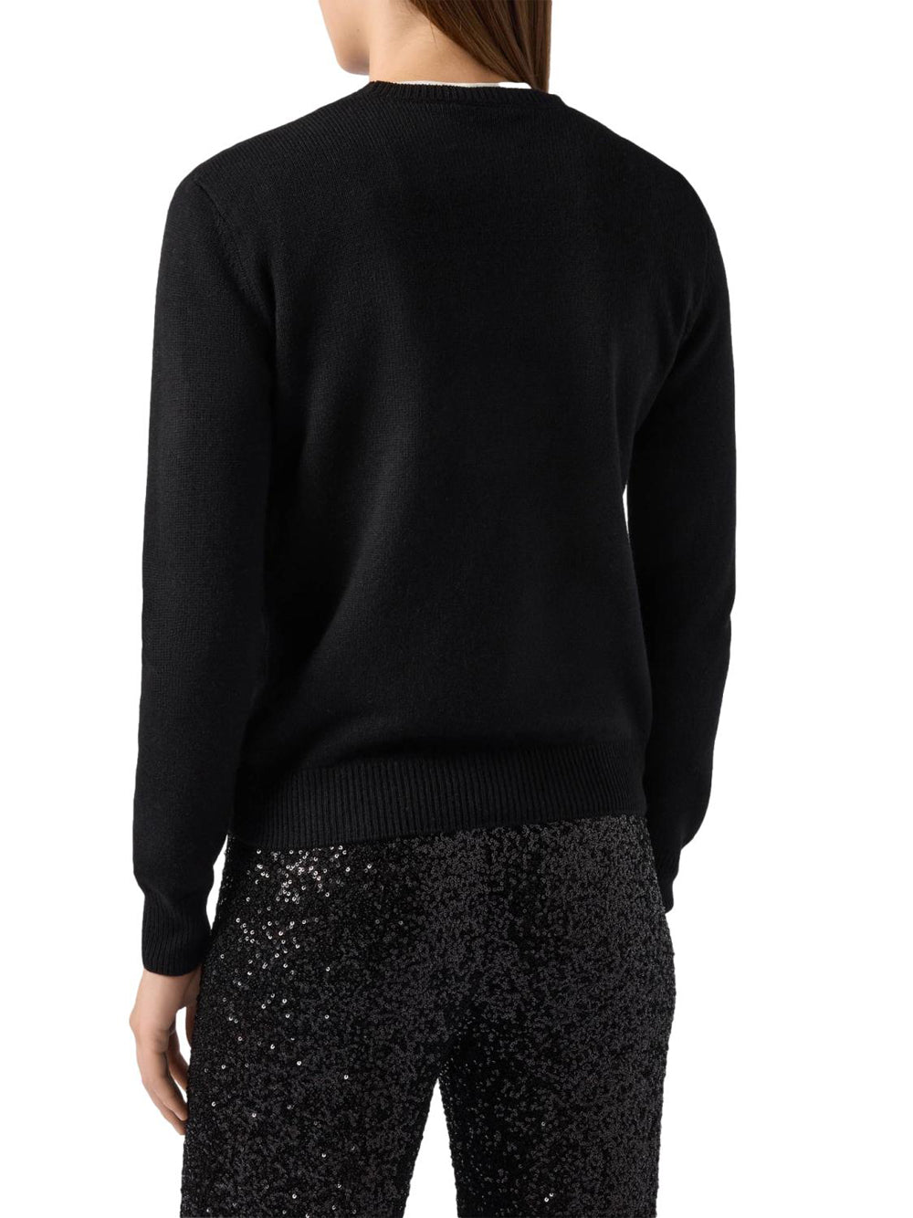 MC2 Saint Barth Maglia Donna New Queen Nero