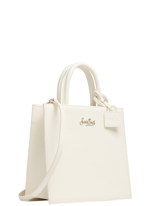 MC2 Saint Barth Borsa a Mano Donna Bag Midi Bianco