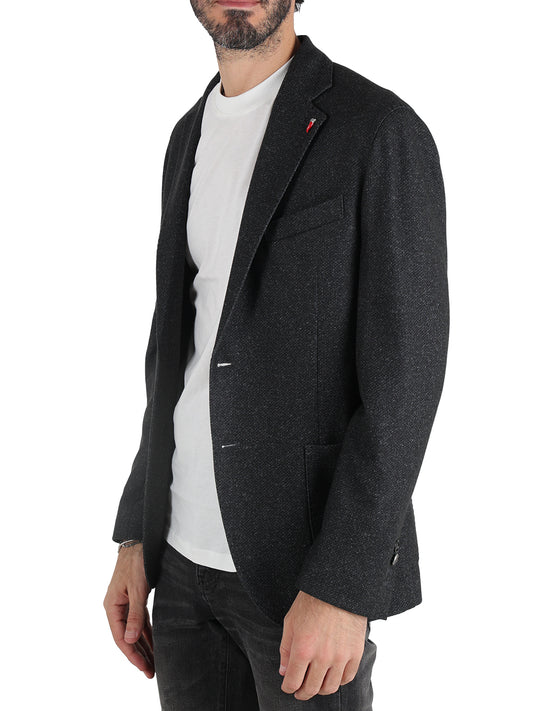 Mulish Giacca Uomo micro fantasia Grigio Scuro