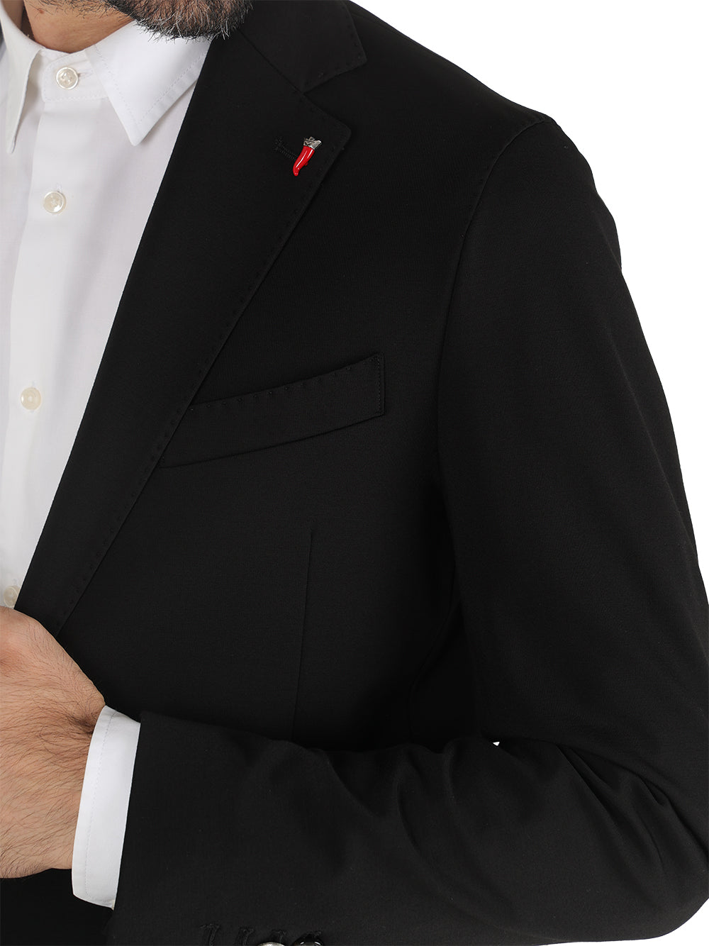 Mulish Abito Casual Uomo mono petto Nero