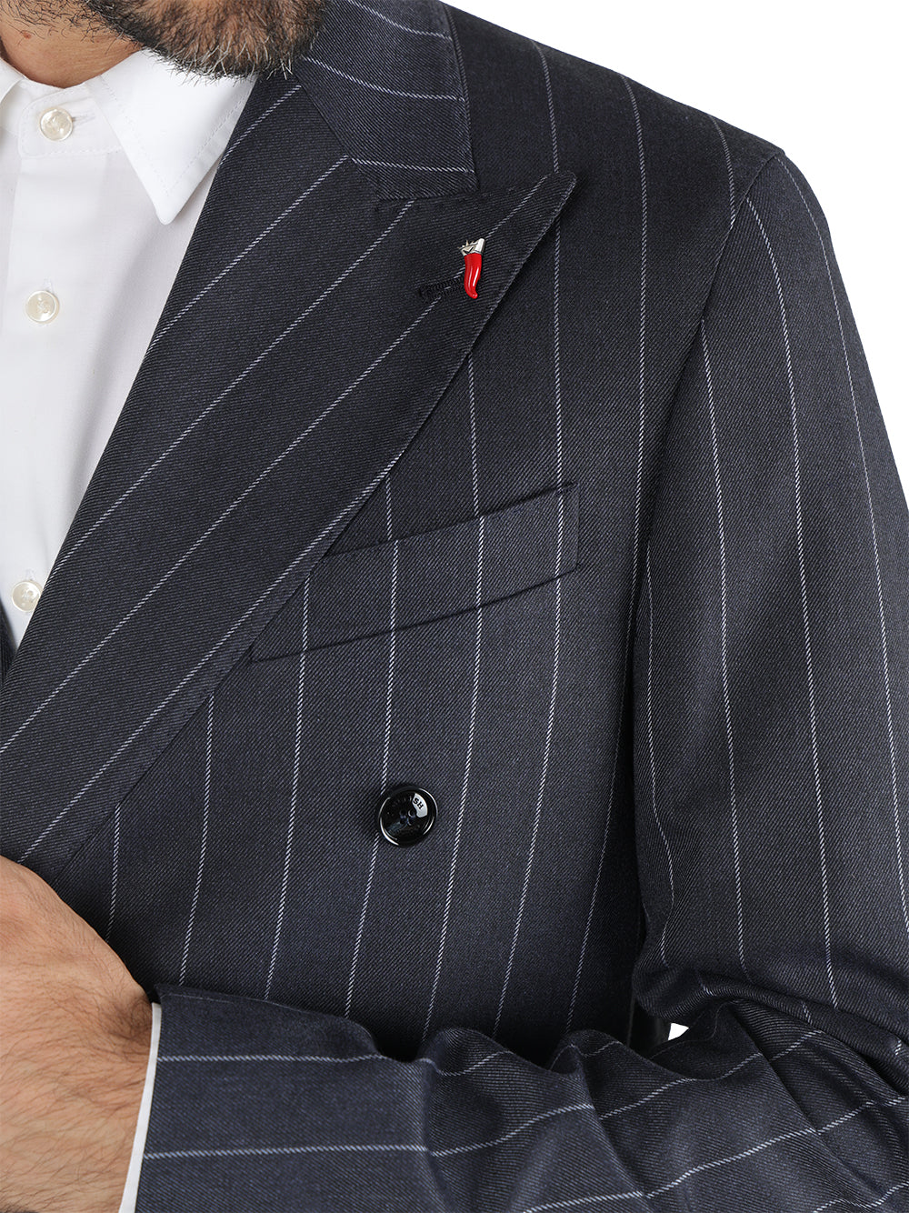 Mulish Abito Casual Uomo gessato Jeans