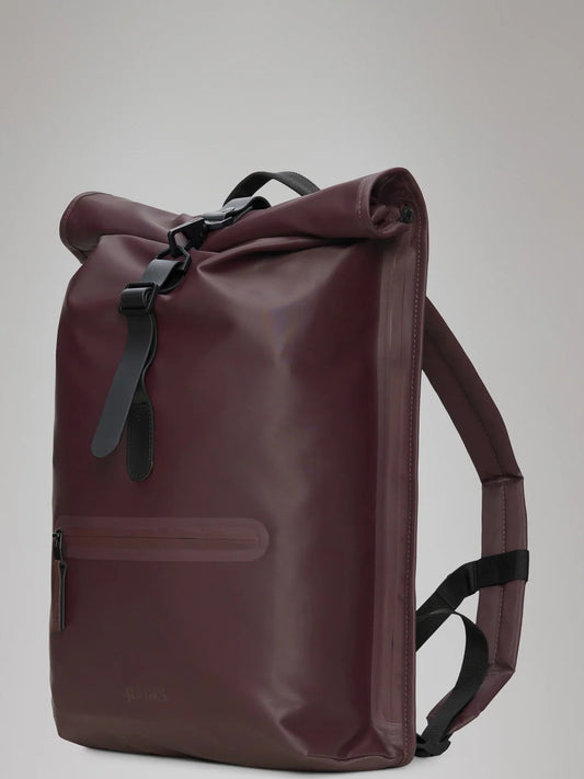 Zaino Unisex Rolltop Rosso